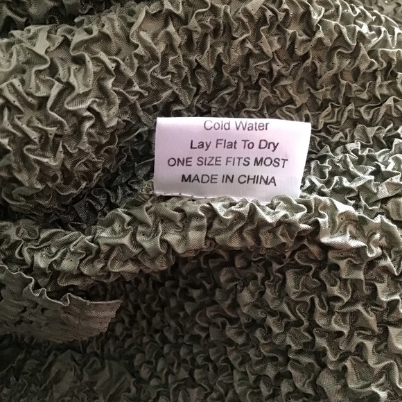 Lou Nardi Crinkled Blouse One Size Fits Most OFFERS WELCOME! - Picture 7 of 8